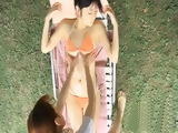 Asian In A Bikini Massaged Softcore