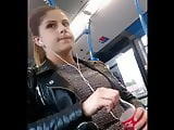 Hungarian Girl Spy Camera Hidden Camera in Bus Voyeur Video
