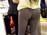 Teen sexy big phat ass in tights