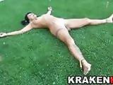 Krakenhot - Submission casting outdoor milf in public nudity